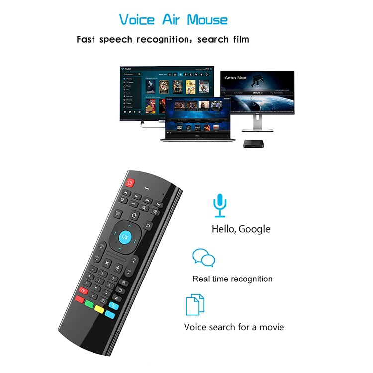 Super box Remote Smart Voice Function