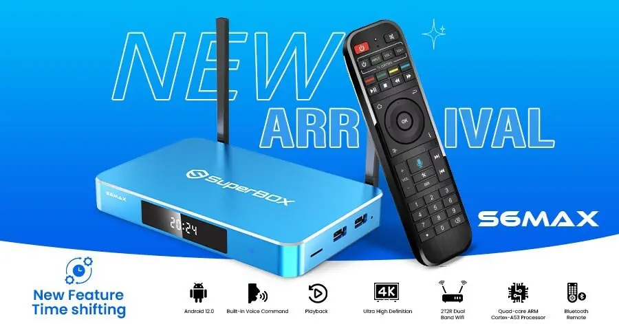 Superbox Setup Manual - Superbox S6 Max