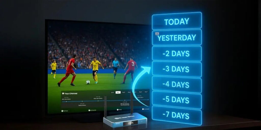 Superbox S7 time-shift