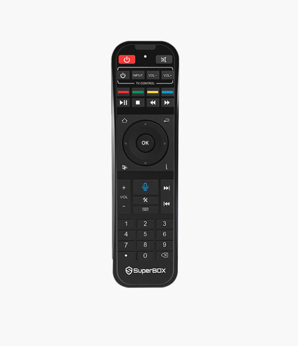 superbox original voice command remote control... SuperBox Remote for Android TV Box- Universal Version